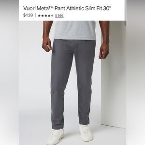 Vuori Gray Chinos
